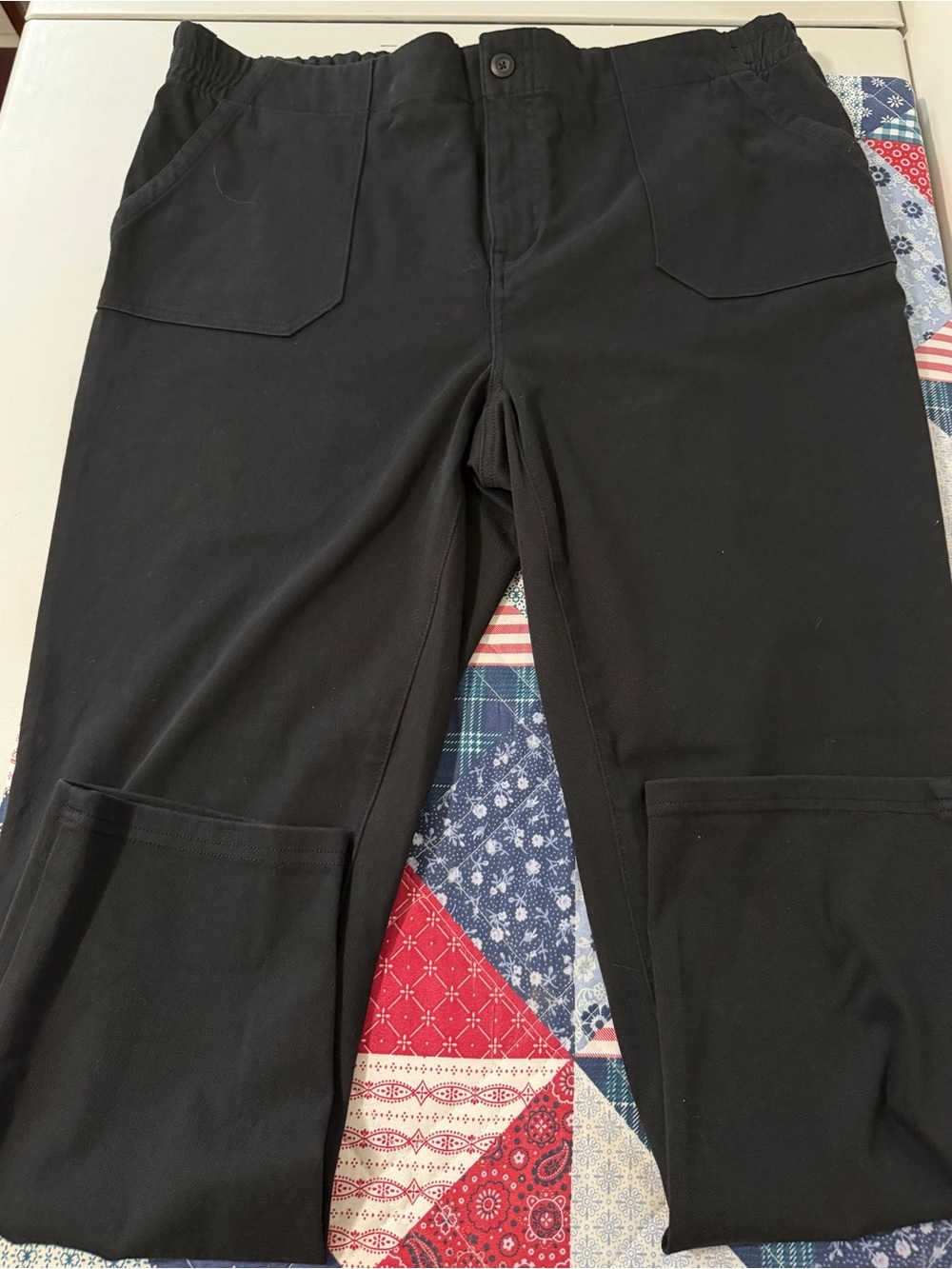 32 Degrees Black Cargo-Style Women's Stretch Pants